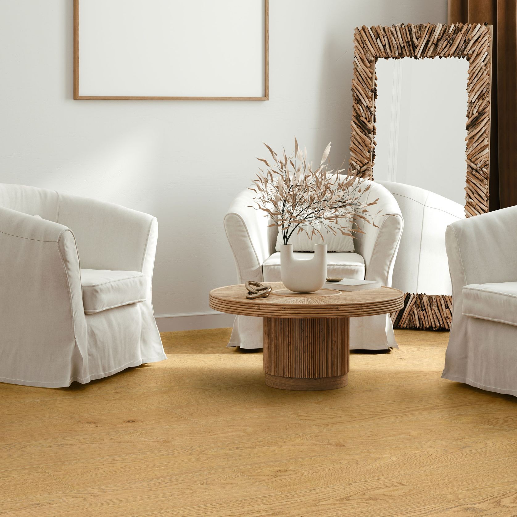 Caramel I Genuine Oak Engineered Flooring gallery detail image