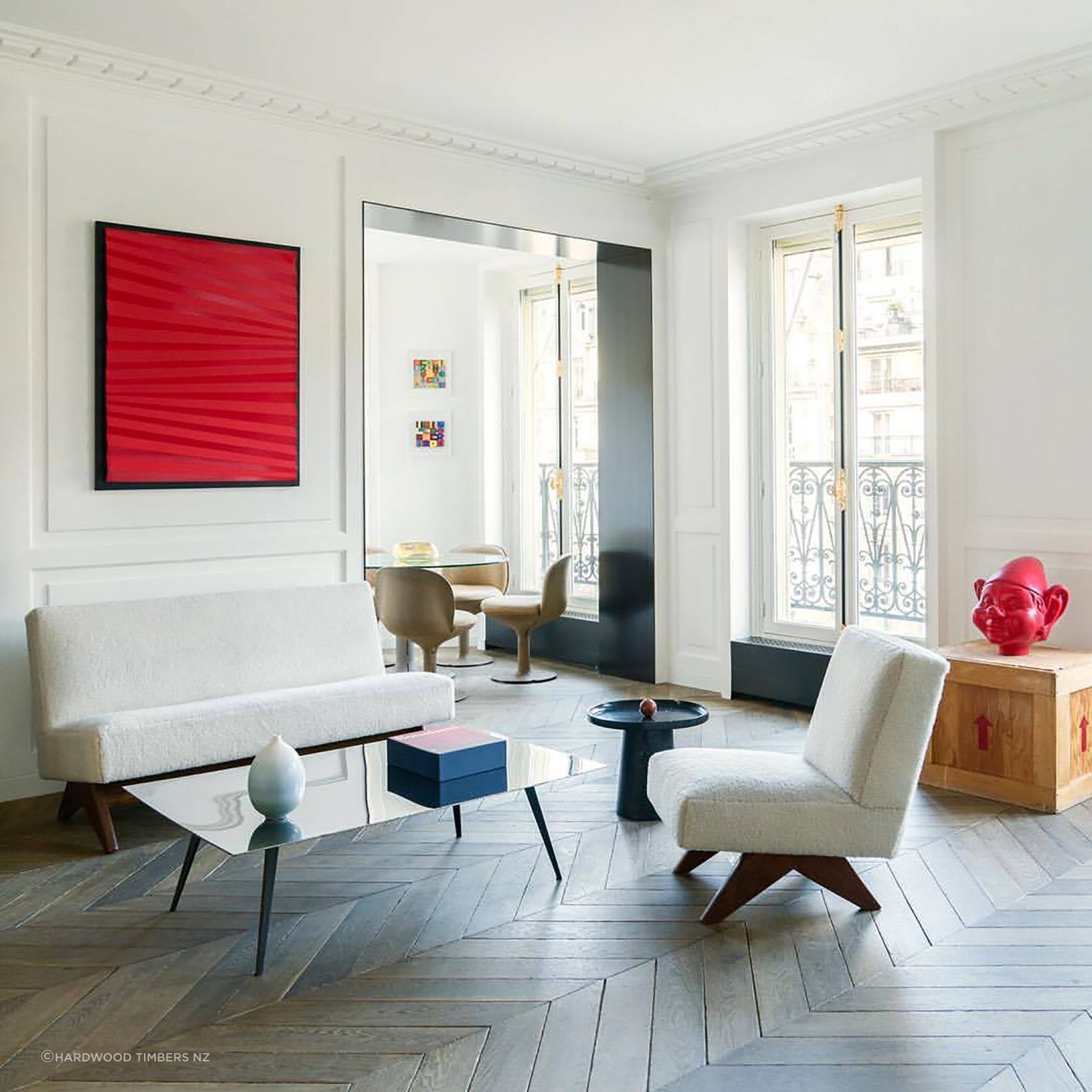 Vintage French Oak Flooring - Chateau Range gallery detail image