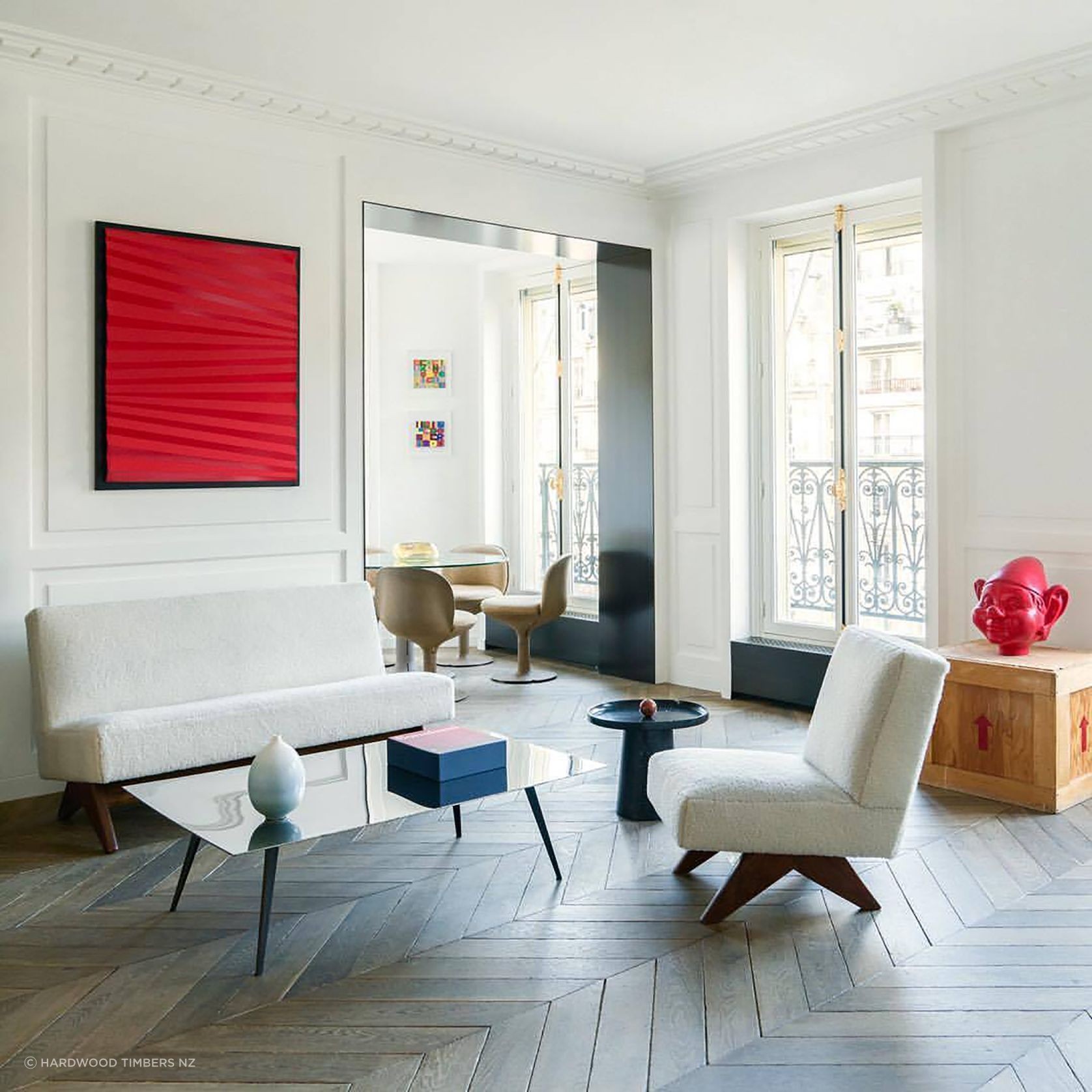 Vintage French Oak Flooring - Chateau Range gallery detail image