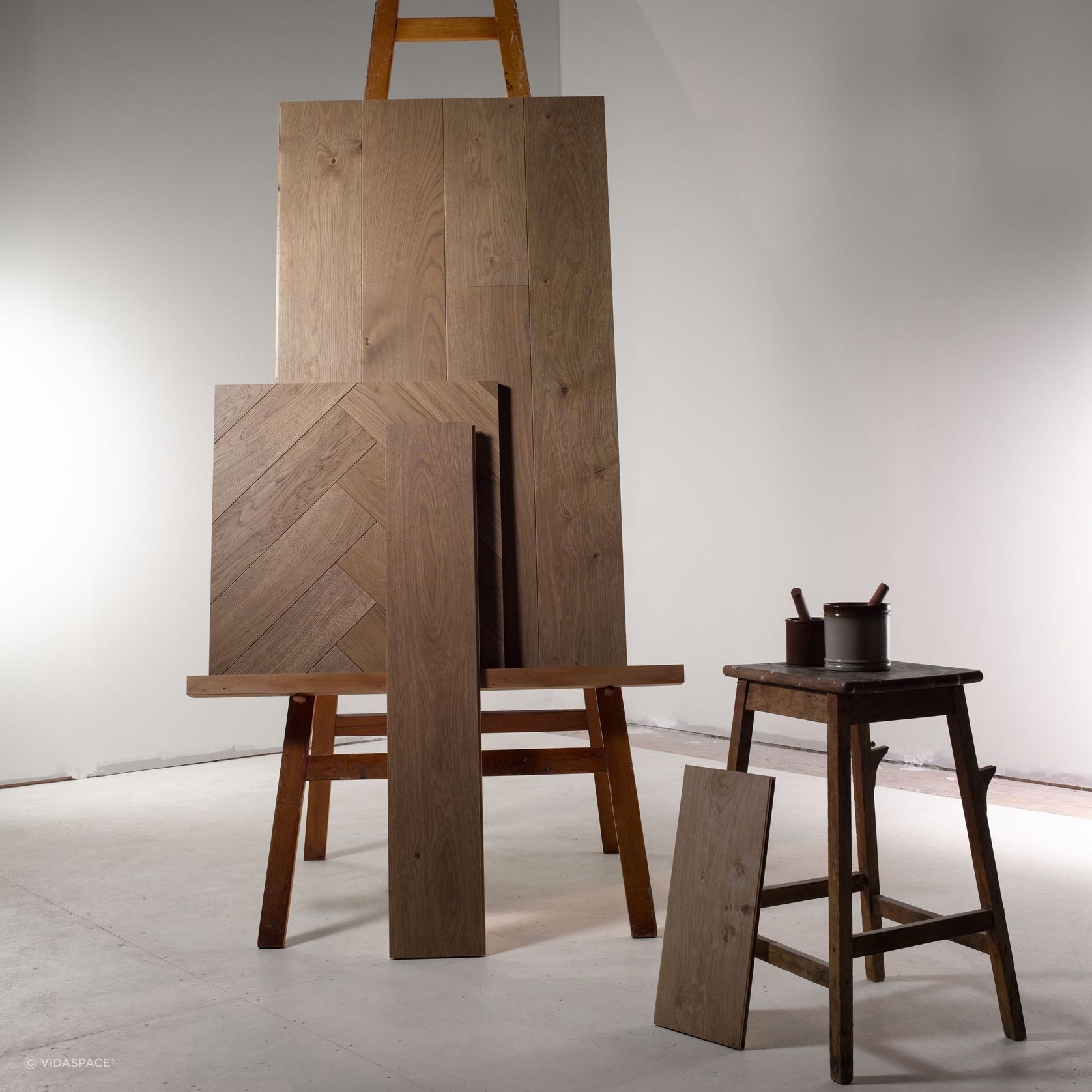 Mudbrick VidaPlank Oak Timber Flooring gallery detail image