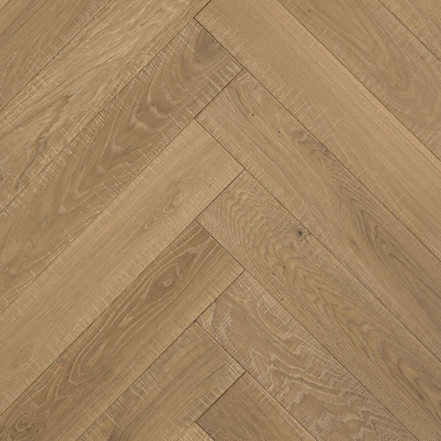 Villa Cashmere Herringbone Rough Sawn Timber Flooring gallery detail image