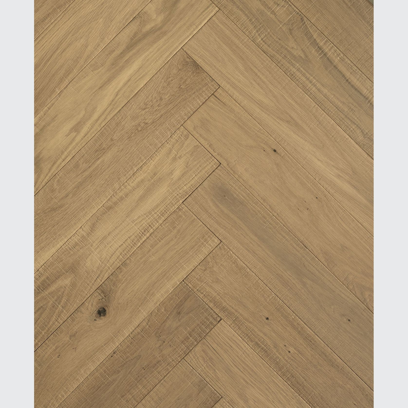Villa Dune Herringbone Rough Sawn Timber Flooring gallery detail image