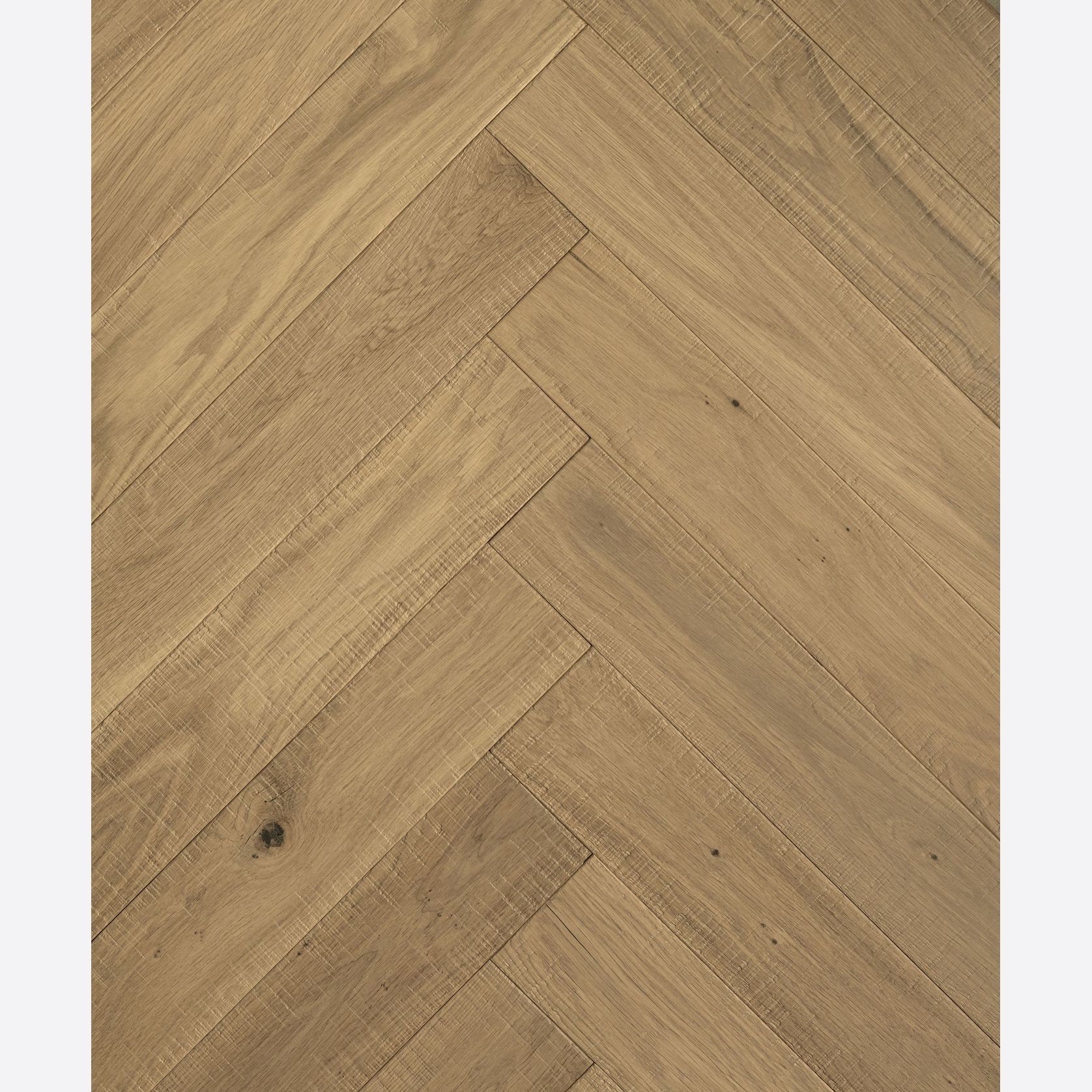 Villa Dune Herringbone Rough Sawn Timber Flooring gallery detail image