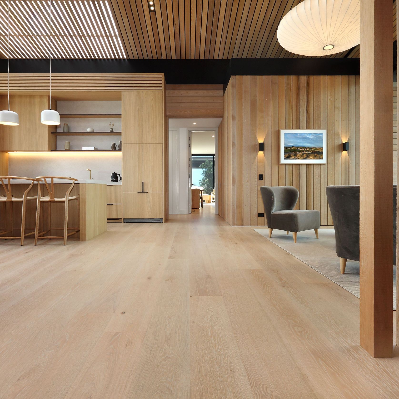 White Wash | Genuine Oak Engineered Wood Flooring gallery detail image