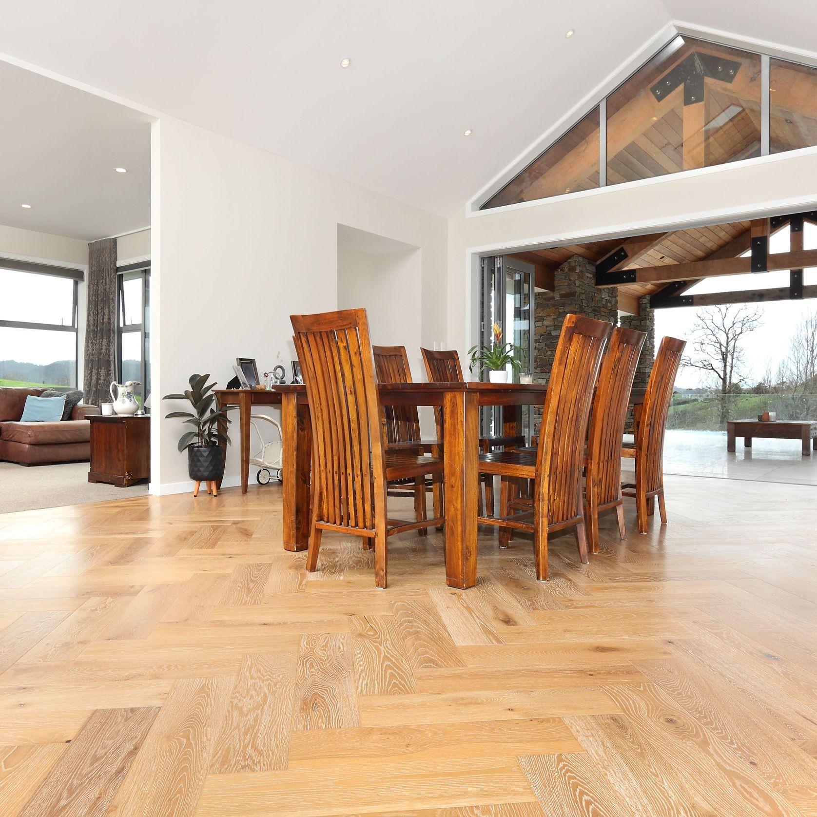 Smouldered | Genuine Oak Parquet Engineered Flooring gallery detail image