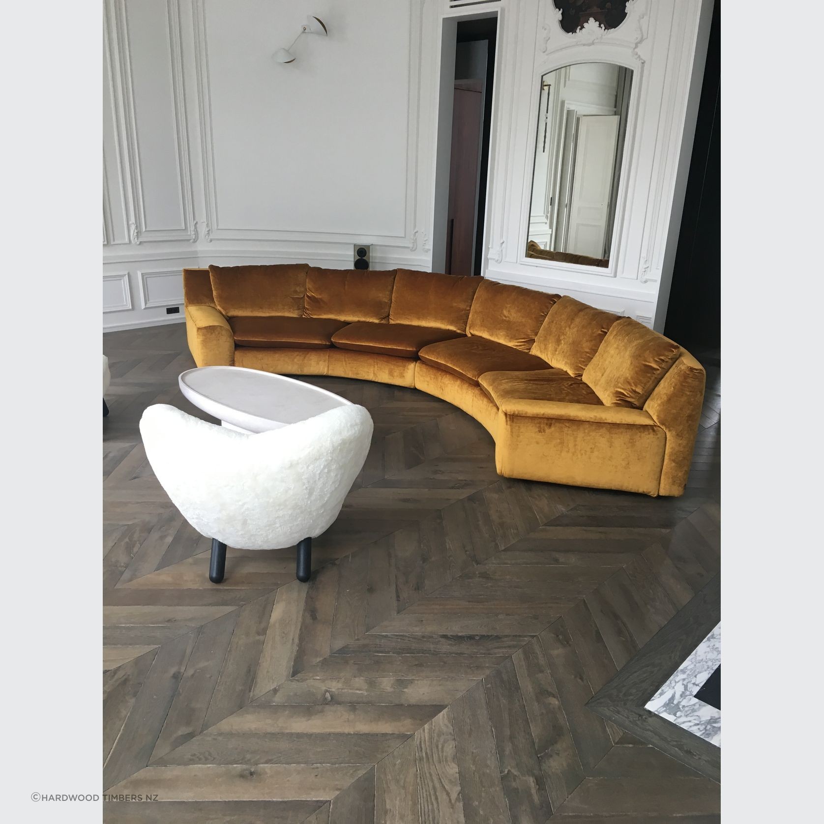 Vintage French Oak Flooring - Chateau Range gallery detail image
