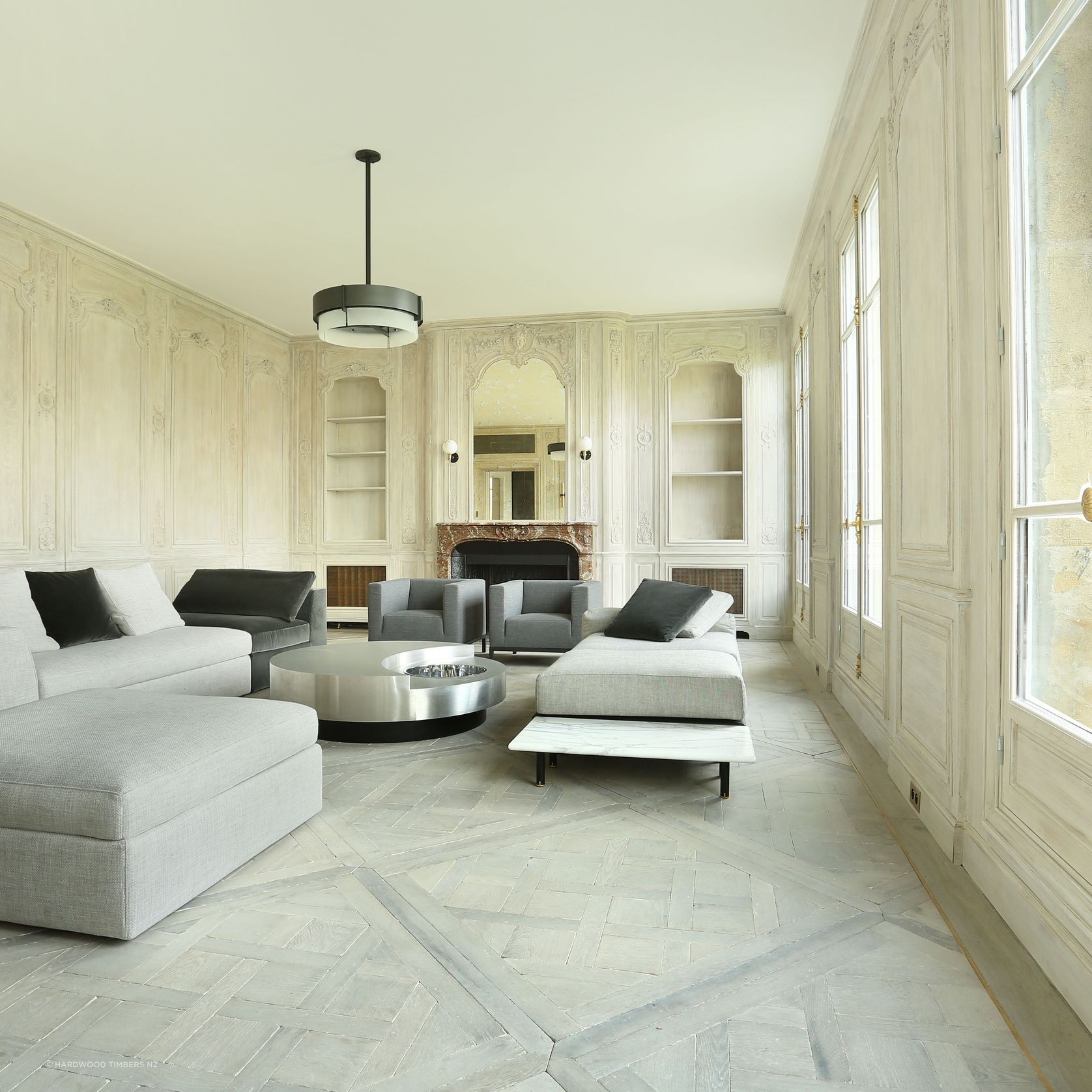 Vintage French Oak Flooring - Chateau Range gallery detail image