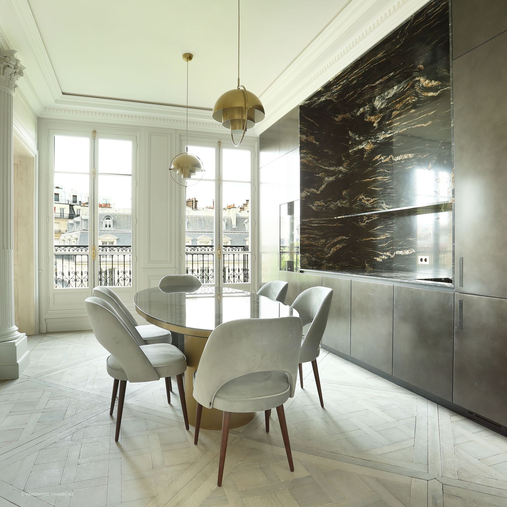 Vintage French Oak Flooring - Chateau Range gallery detail image