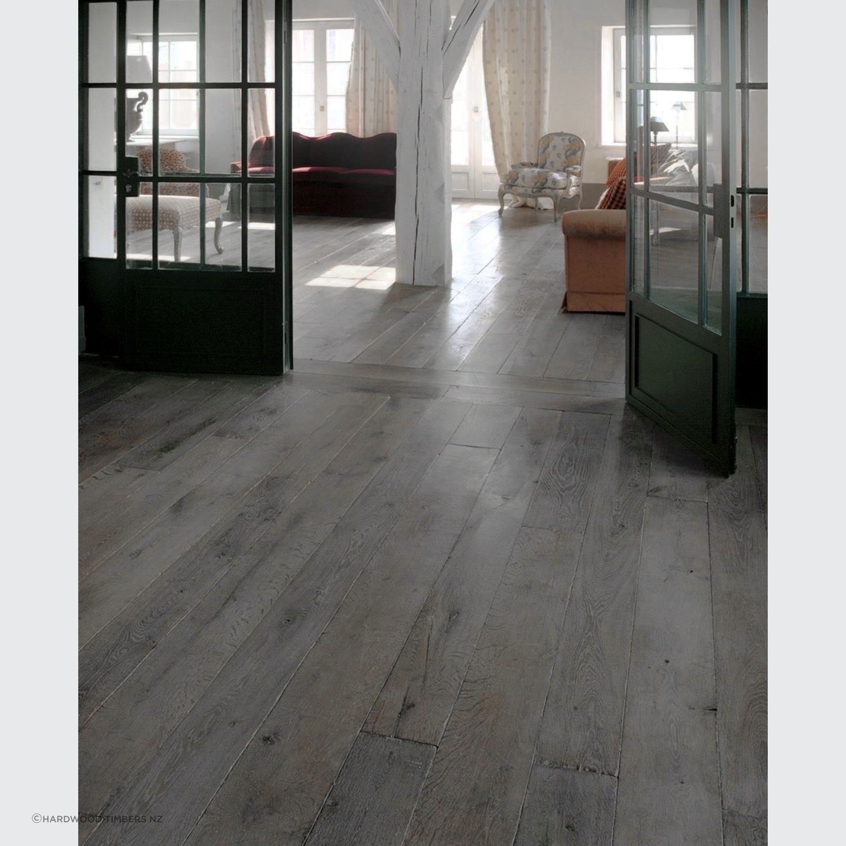 Vintage French Oak Flooring - Chateau Range gallery detail image