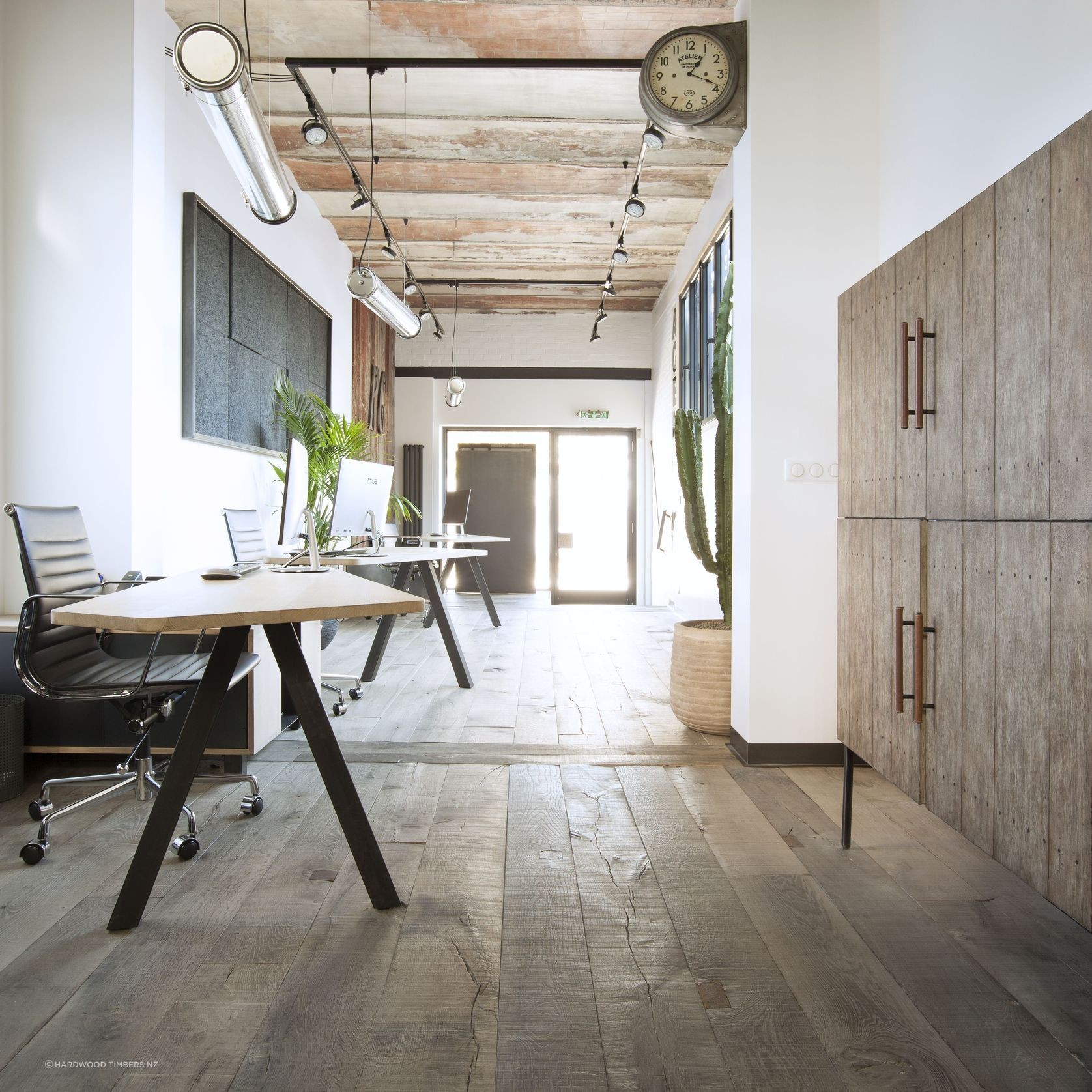 Vintage French Oak Flooring - Old Factory Range gallery detail image