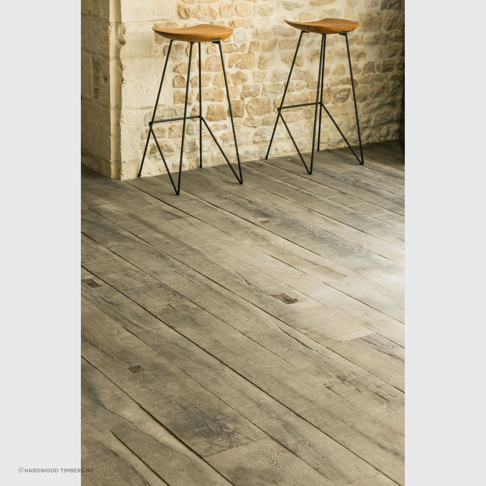 Vintage French Oak Flooring - Old Factory Range gallery detail image