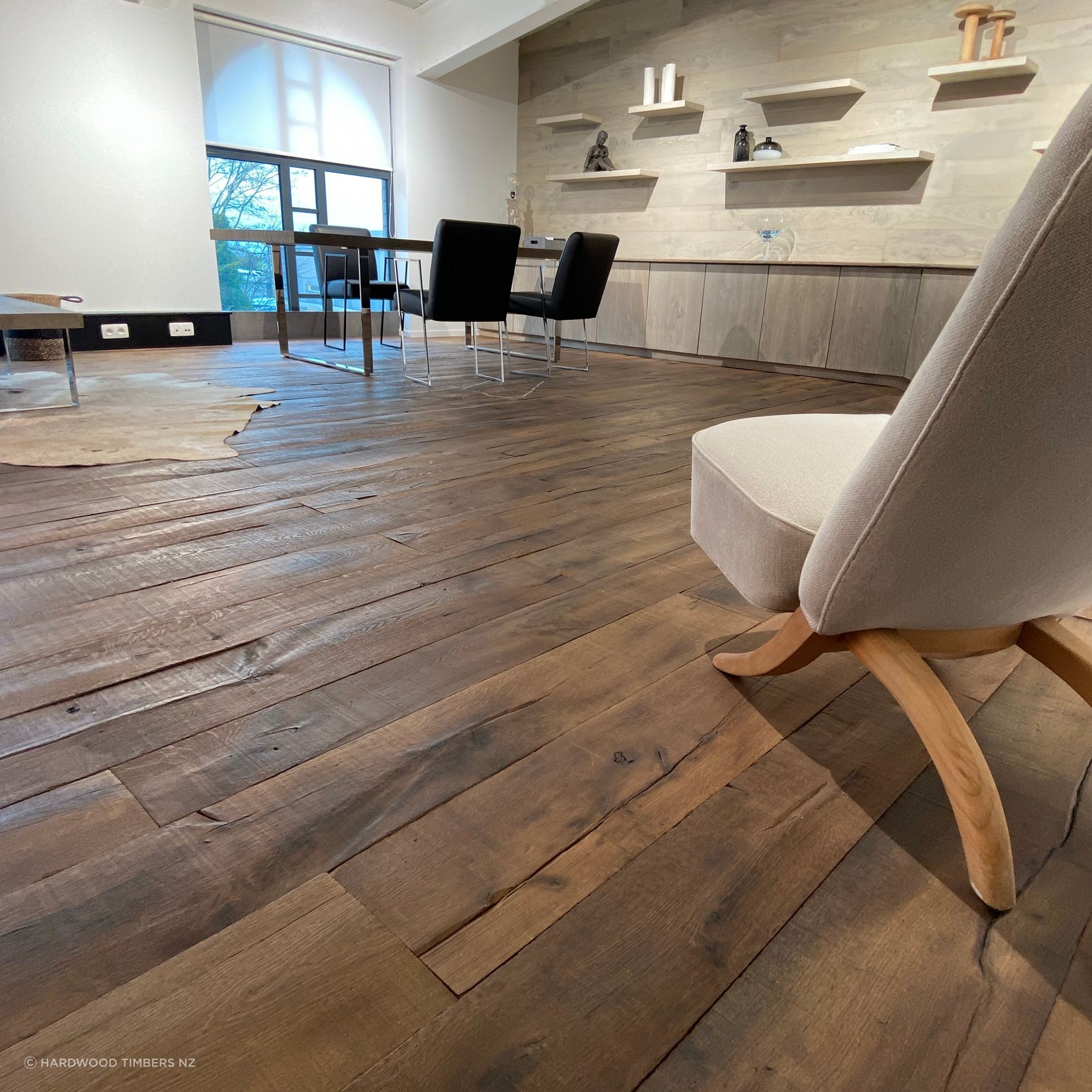 Vintage French Oak Flooring - Old Factory Range gallery detail image