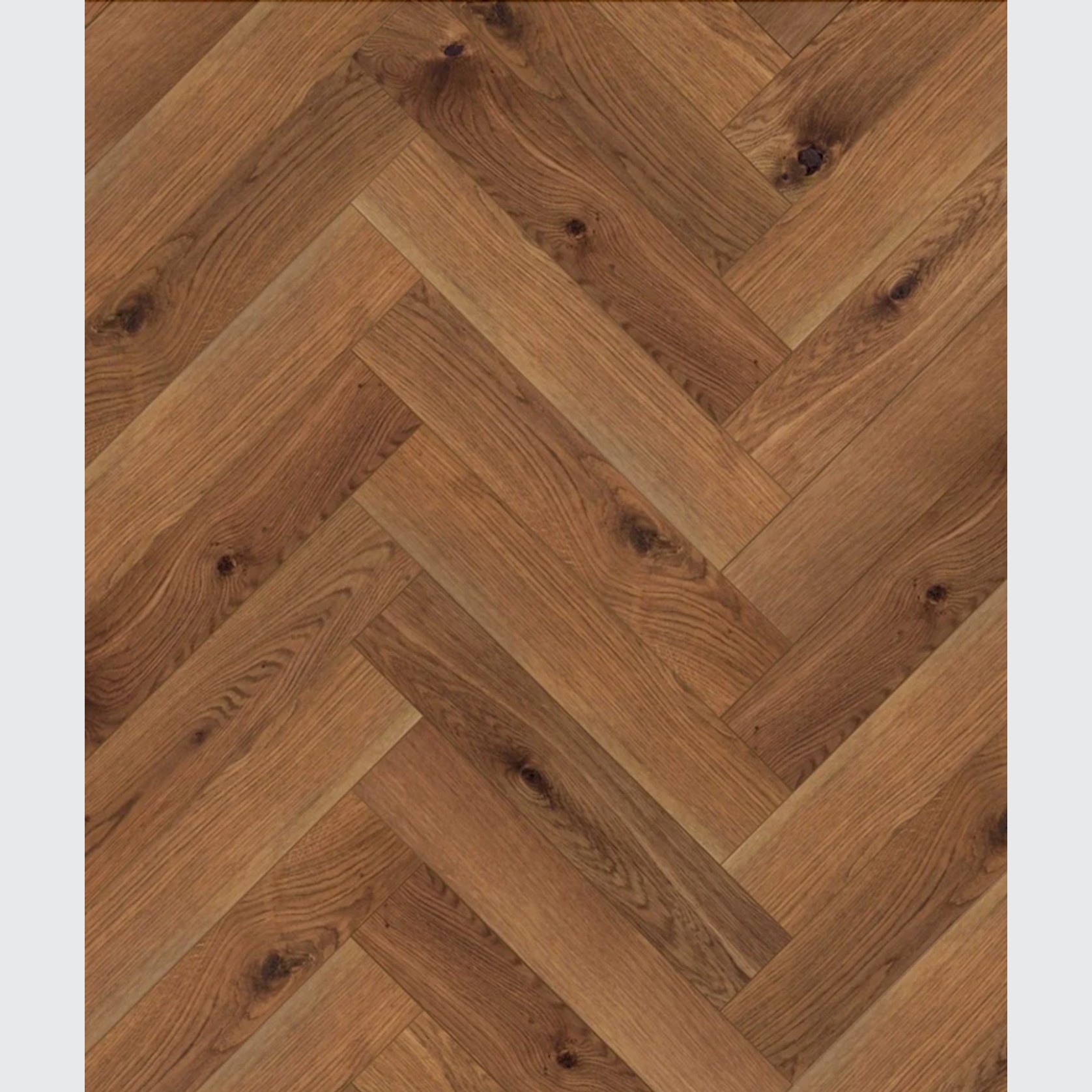 Smartfloor Marron Oak Herringbone Flooring gallery detail image