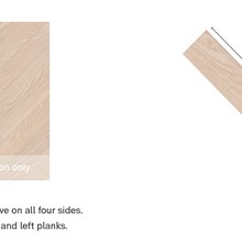 Smartfloor Tawny Oak Herringbone Timber Flooring gallery detail image