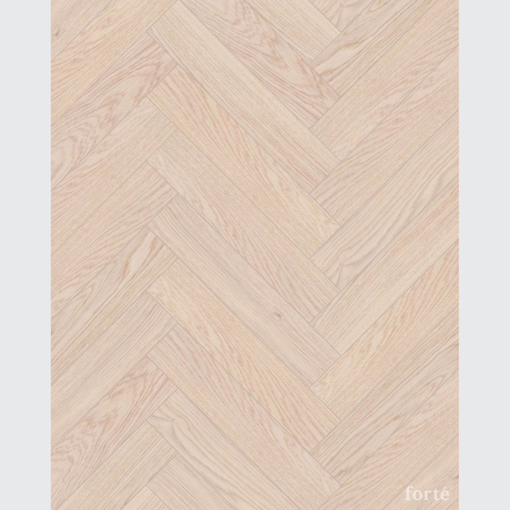 Smartfloor Blond Oak Herringbone Flooring gallery detail image