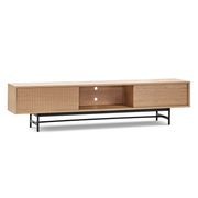 Arae 3 Door TV Entertainment Unit | 210cm | Natural Oak gallery detail image