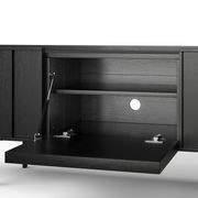 Linea 200cm TV Entertainment Unit | Black Oak gallery detail image