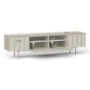 Linea 200cm TV Entertainment Unit | Putty gallery detail image