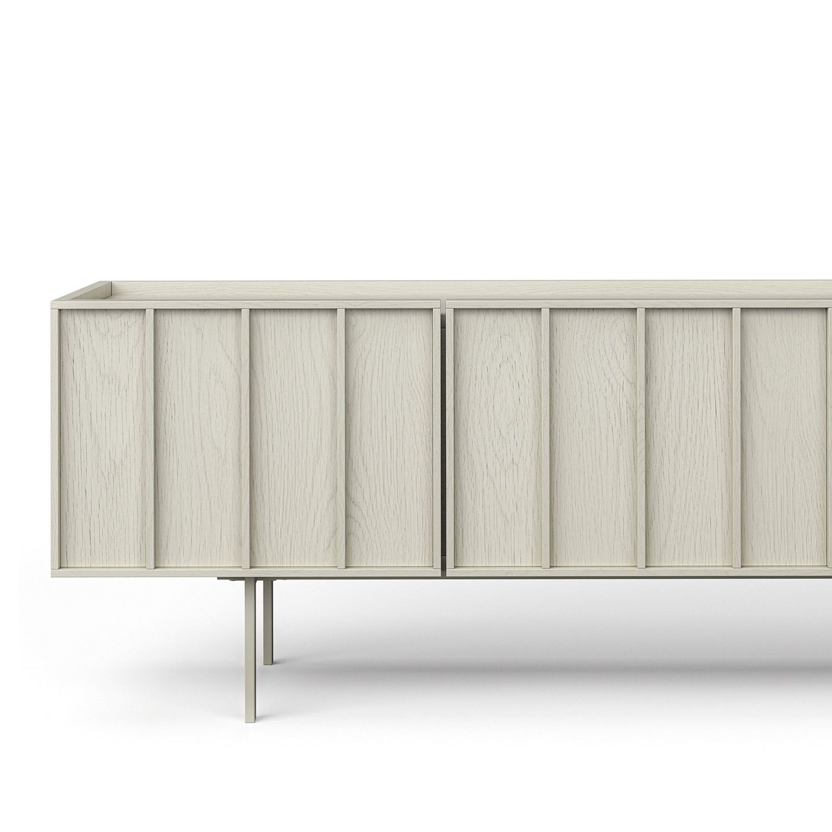 Linea 200cm TV Entertainment Unit | Putty gallery detail image