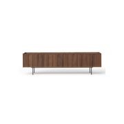 Linea 200cm TV Entertainment Unit | Light Walnut gallery detail image
