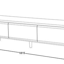 Casa Hardwood TV Entertainment Unit | Arabica Walnut gallery detail image