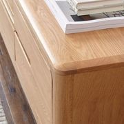 Seattle Natural Solid Oak Entertainment Unit gallery detail image