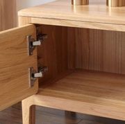 Seattle Natural Solid Oak Entertainment Unit gallery detail image