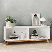 Byron Hardwood Entertainment Unit | TV Unit | White gallery detail image