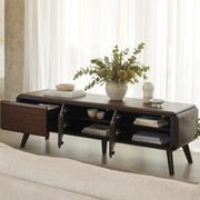 Casa Hardwood TV Entertainment Unit | Arabica Walnut gallery detail image
