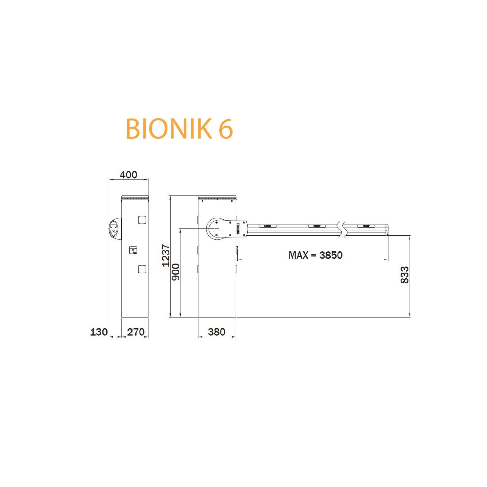 Roger Bionik Commercial & Industrial Car Barrier Arm gallery detail image