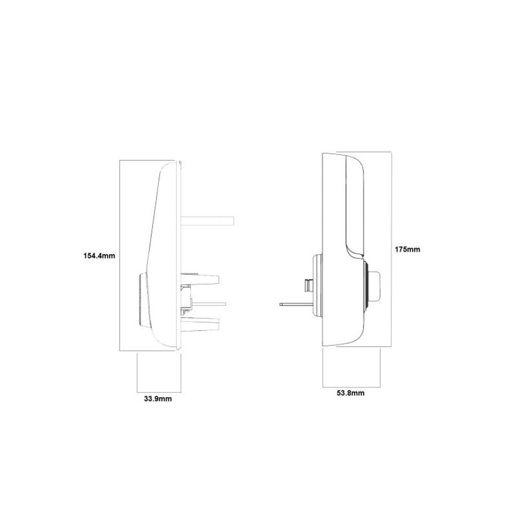Yale Assure Lock Deadbolt Keyed gallery detail image