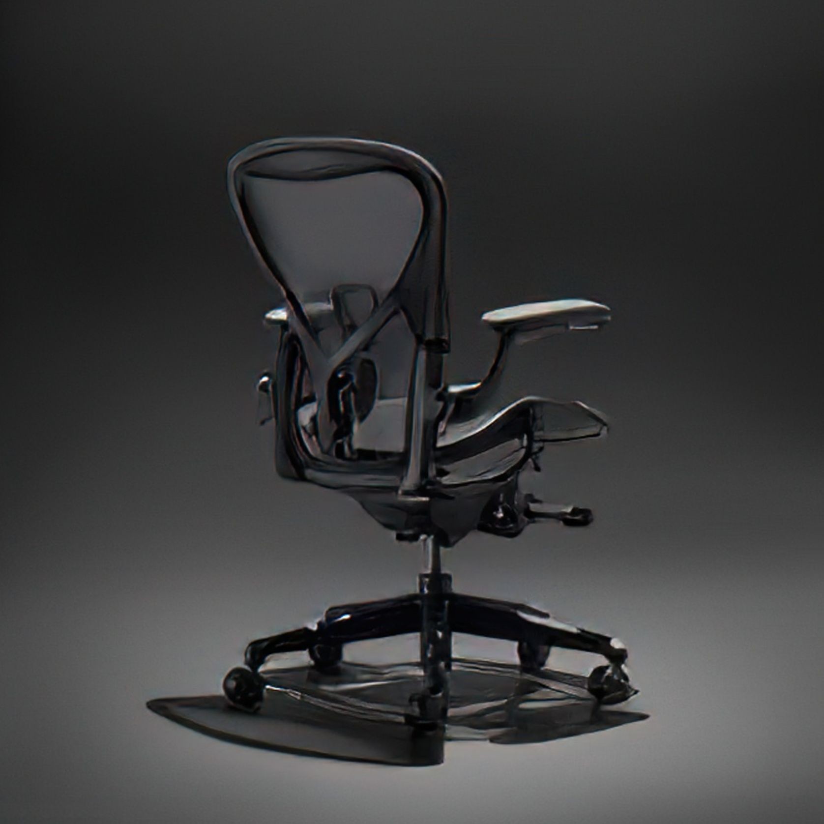 Aeron Onyx Office Chair by Herman Miller gallery detail image