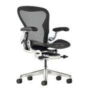 Aeron Onyx Office Chair by Herman Miller gallery detail image