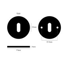 Buster and Punch Escutcheon Plate Traditional Profile gallery detail image