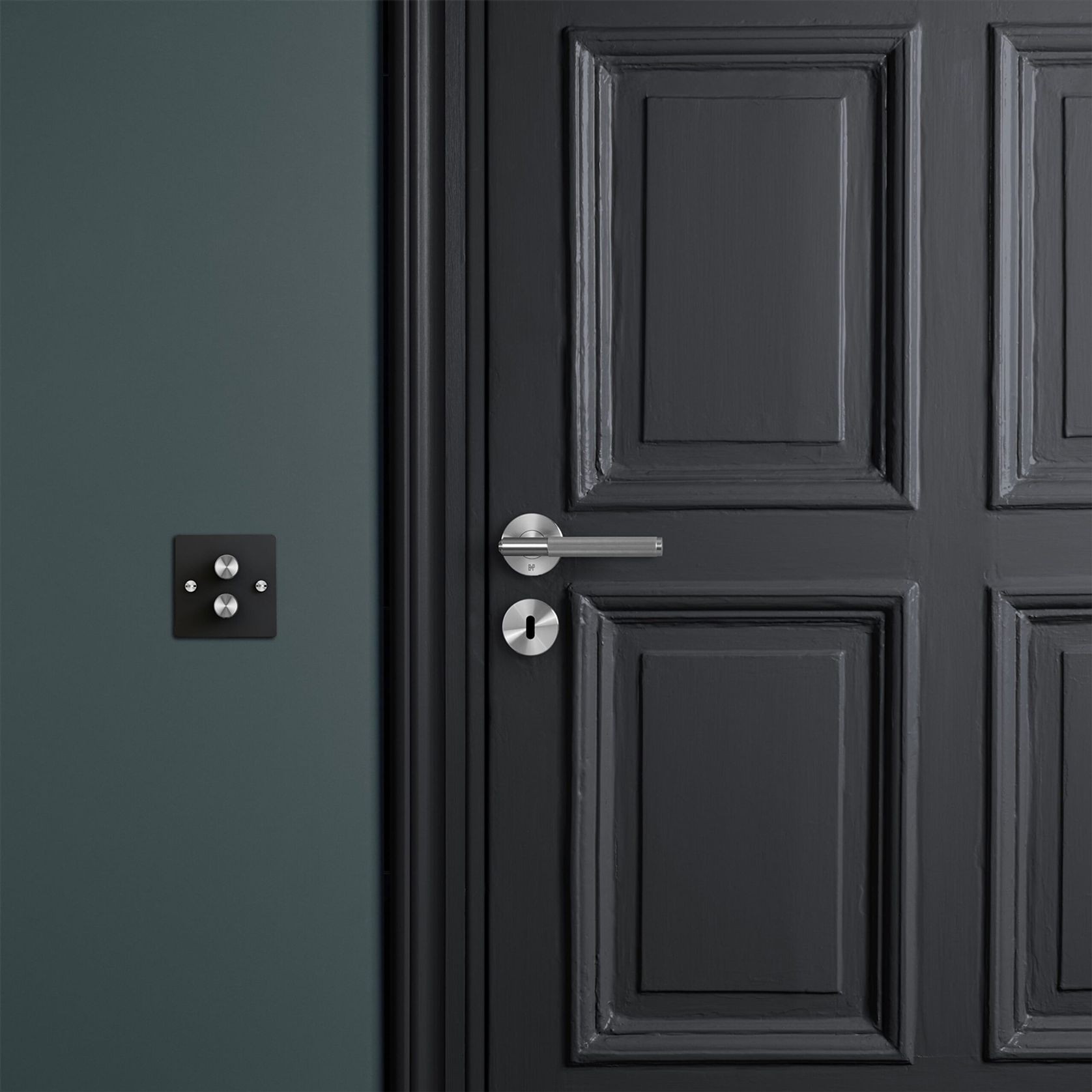 Buster and Punch Escutcheon Plate Traditional Profile gallery detail image
