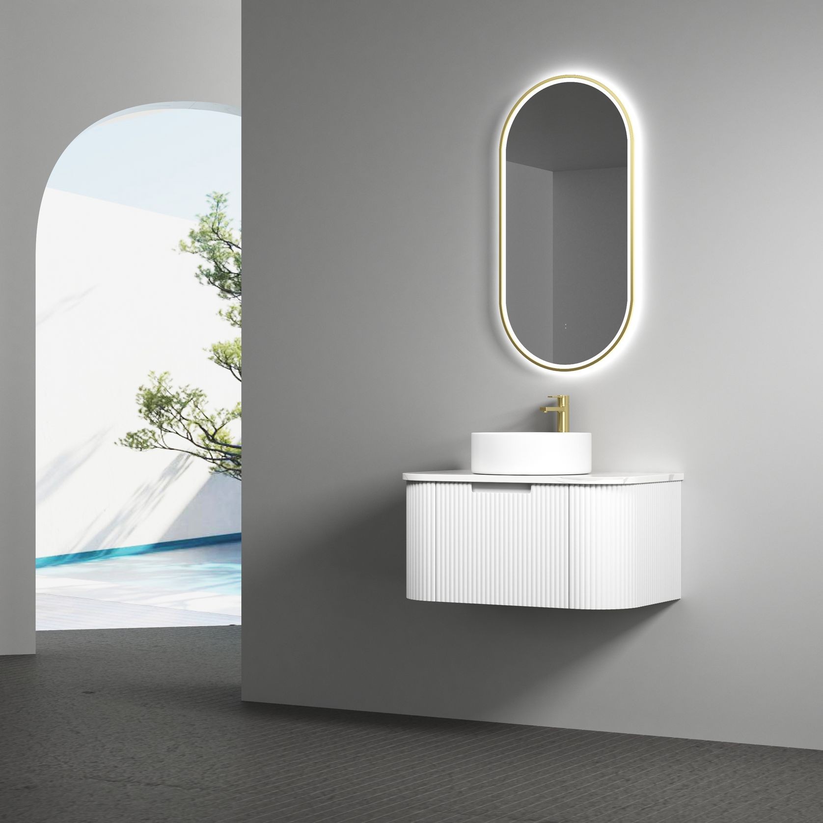 Aulic Beau Monde LED Mirror gallery detail image