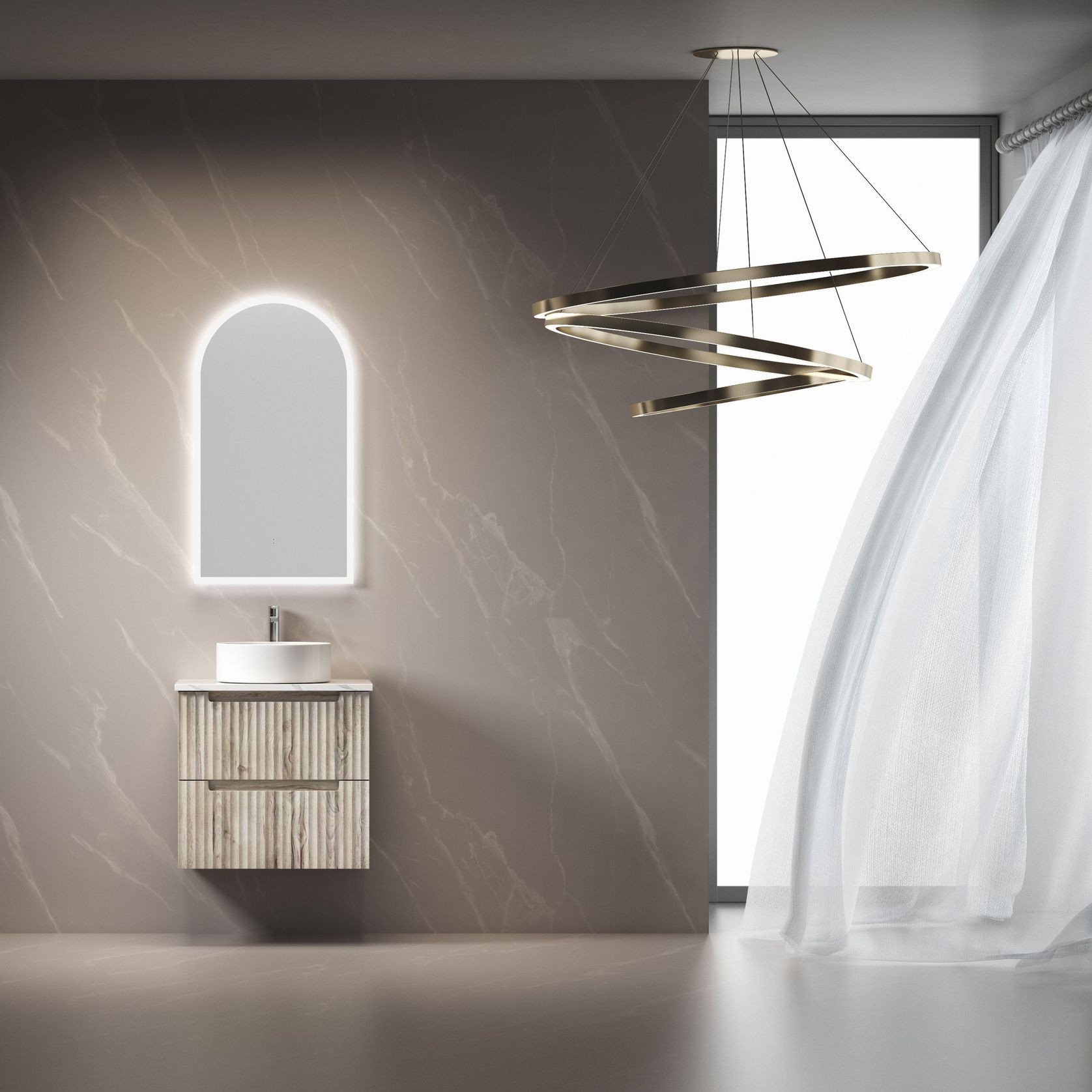 Aulic Canterbury LED Mirror gallery detail image