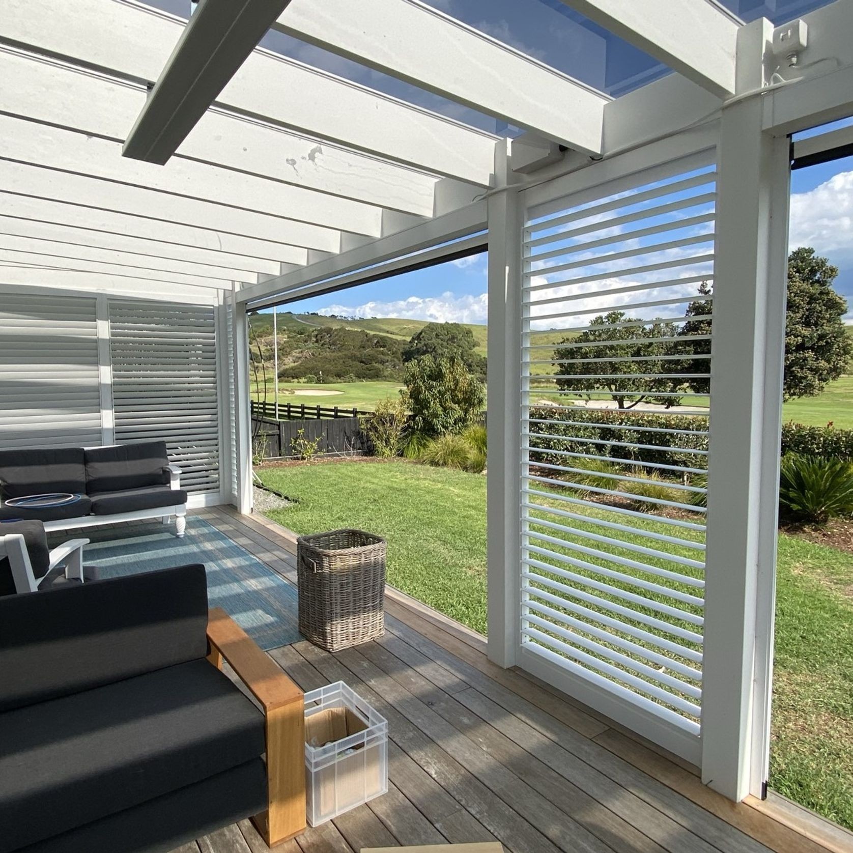 Louvrelite® 88 Sliding Shade System gallery detail image
