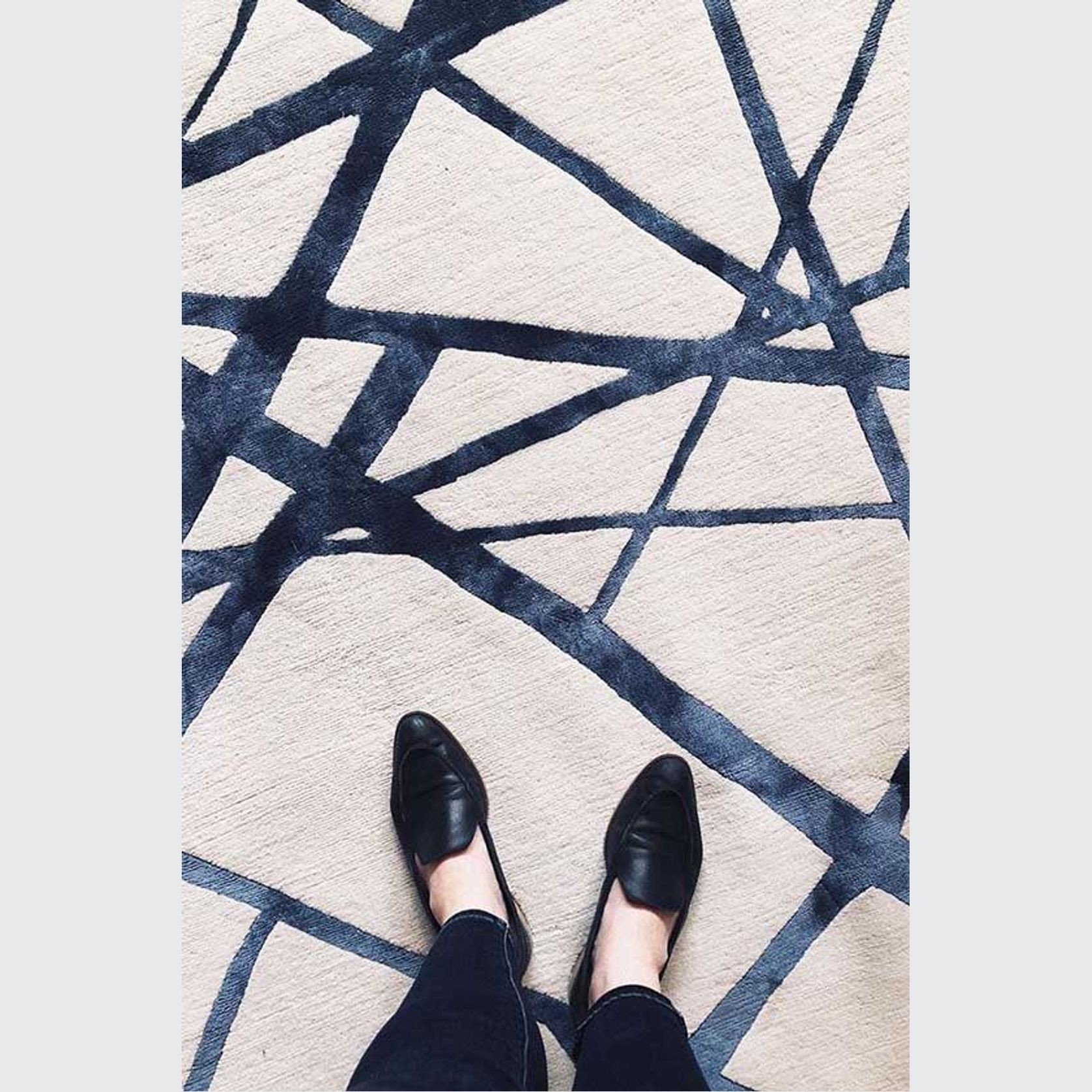 The Rug Company | Channels Indigo by Kelly Wearstler gallery detail image