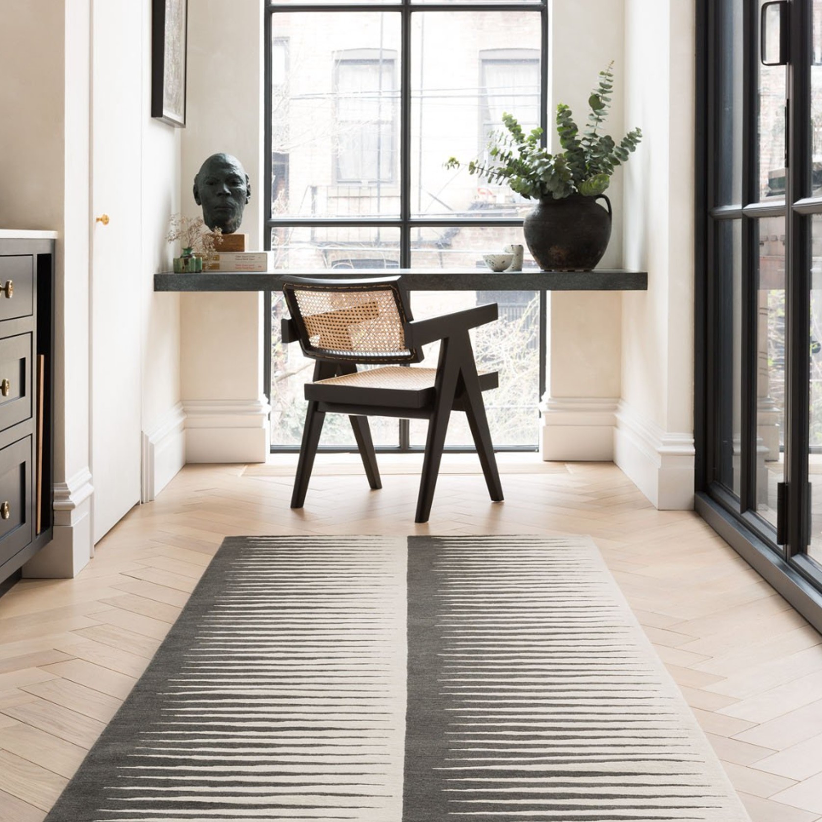 The Rug Company | Bravado Graphite by Kelly Wearstler gallery detail image