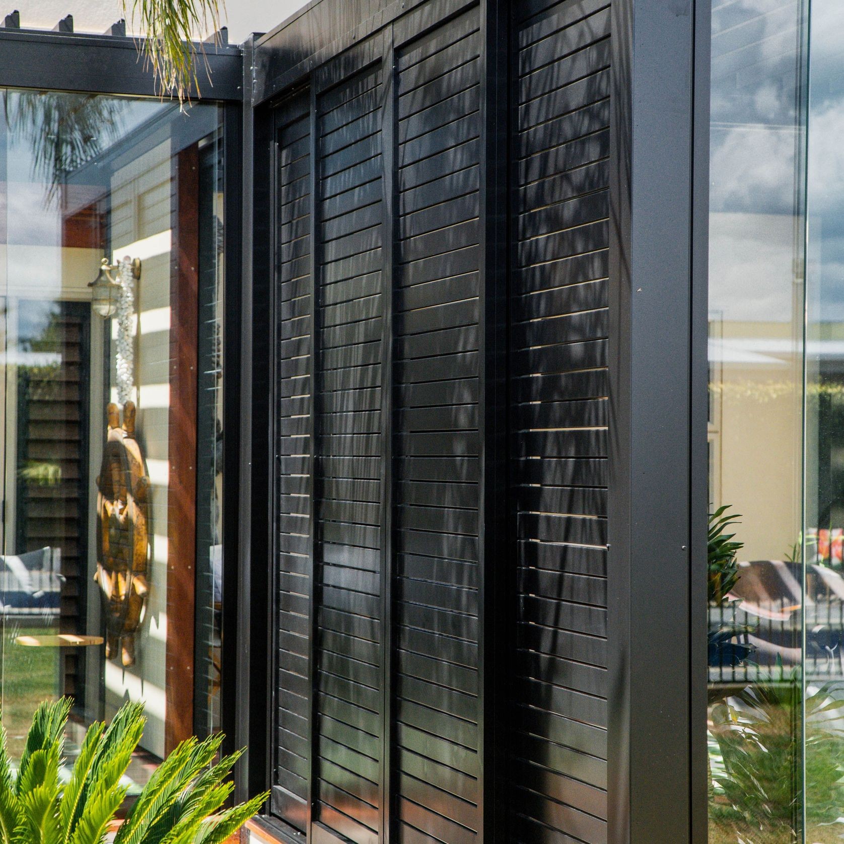 Louvrelite® 88 Sliding Shade System gallery detail image