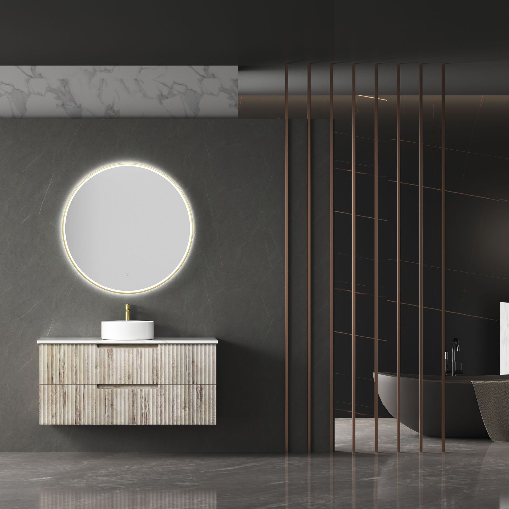 Aulic Windsor 900 LED Mirror gallery detail image