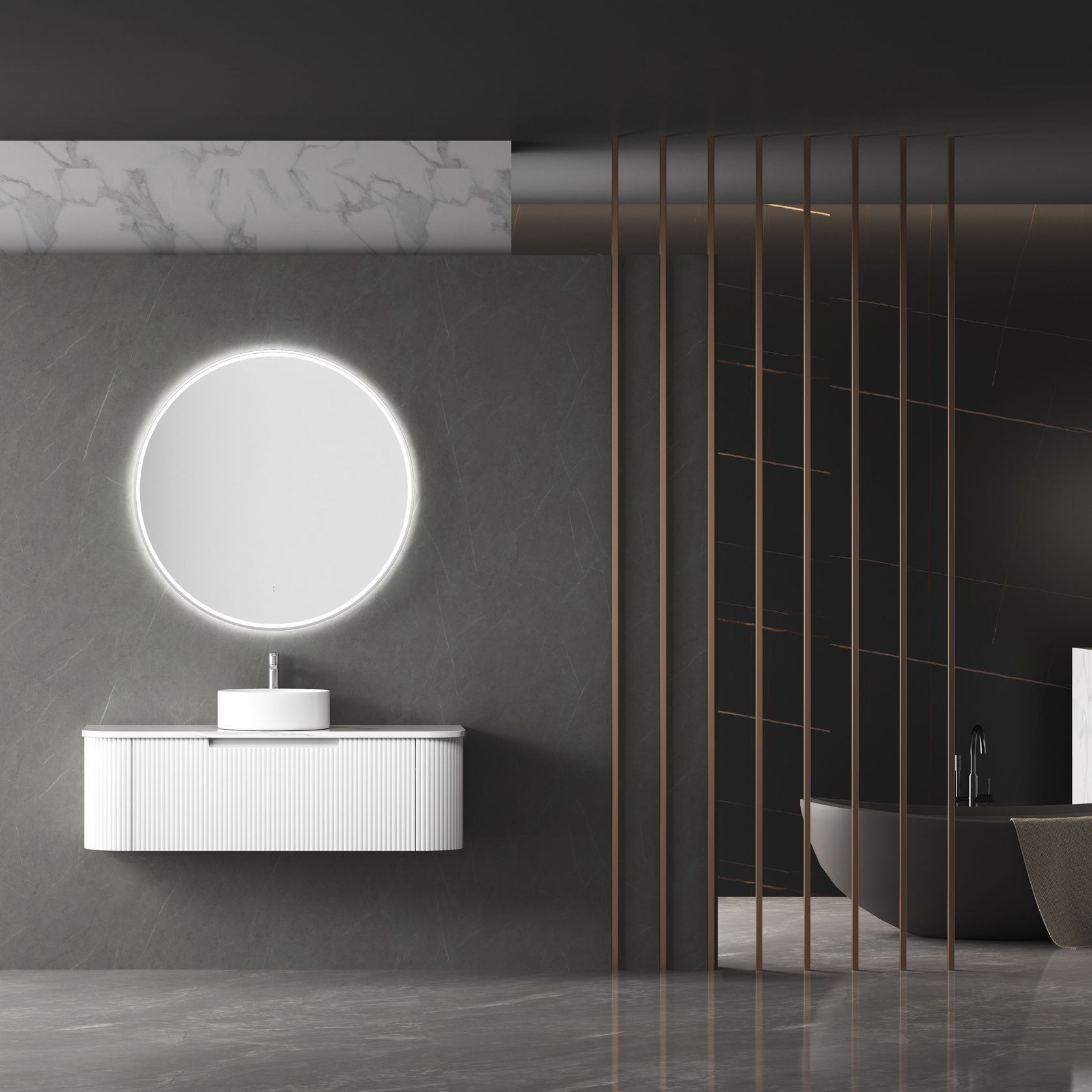 Aulic Windsor 900 LED Mirror gallery detail image