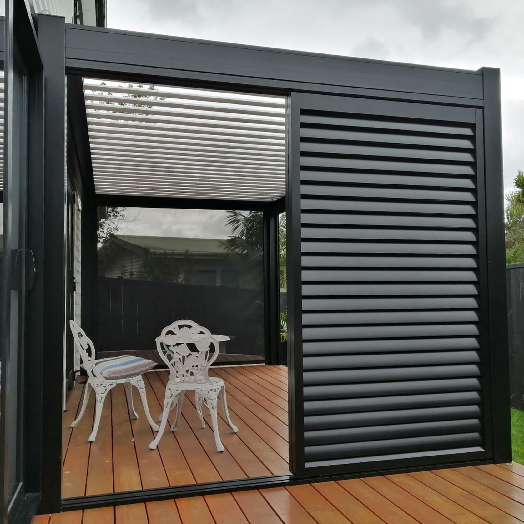 Louvrelite® 88 Sliding Shade System gallery detail image