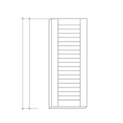 Craftbuilt Shutters | Louvres gallery detail image