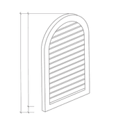 Craftbuilt Shutters | Louvres gallery detail image