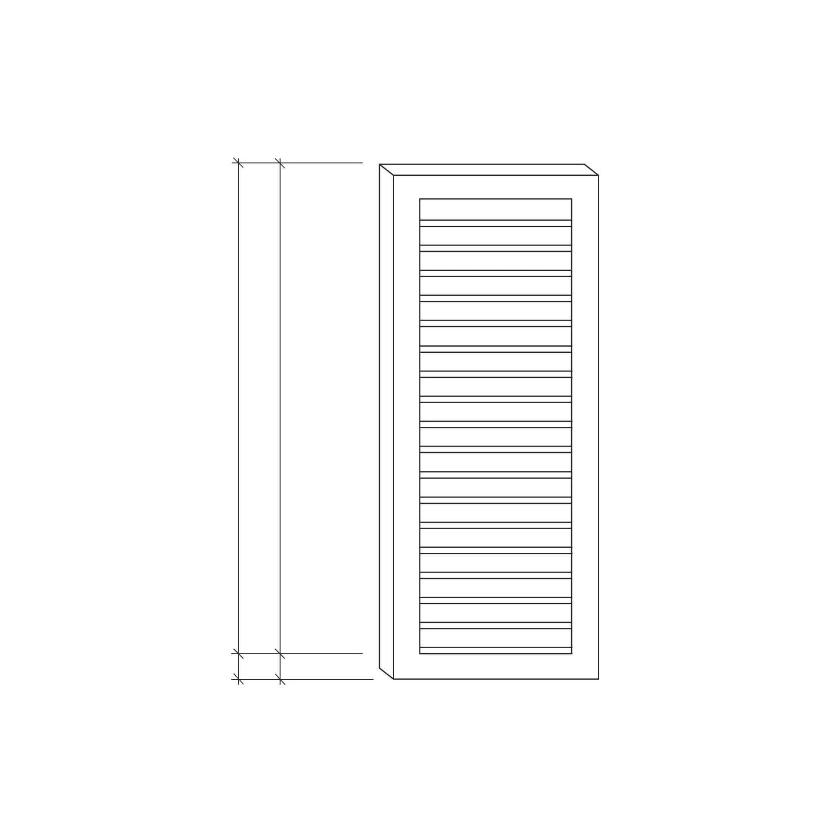 Decorative Rectangle Louvre gallery detail image