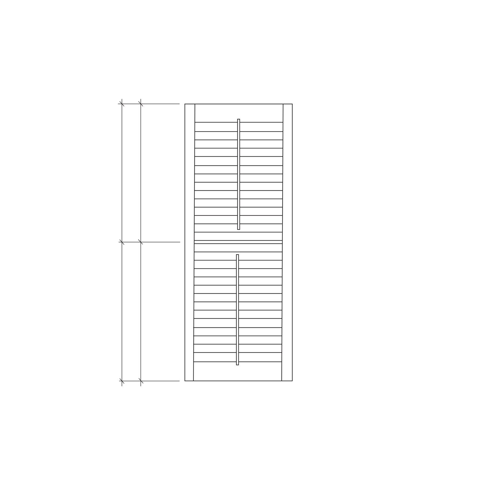 Craftbuilt Shutters | Louvres gallery detail image