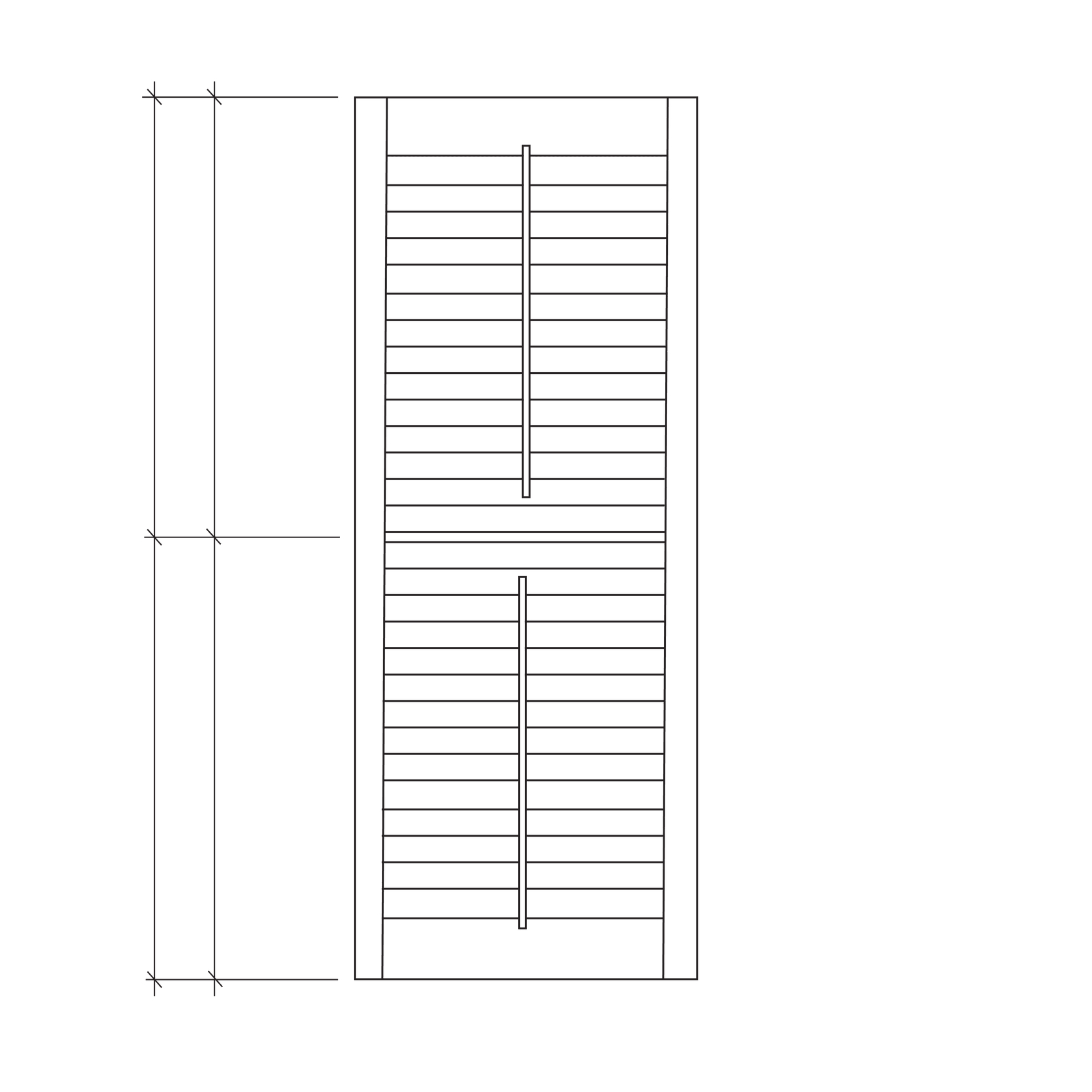 Craftbuilt Shutters | Louvres gallery detail image