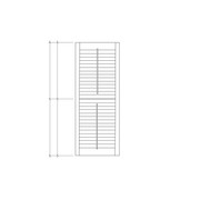 Craftbuilt Shutters | Louvres gallery detail image